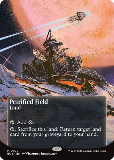 Petrified Field (0077) (Borderless) card art