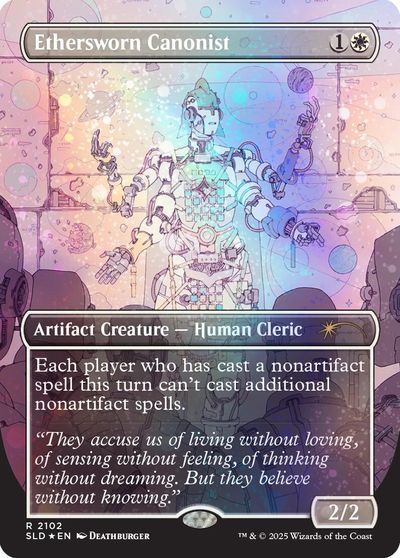 Ethersworn Canonist (Galaxy Foil) card art