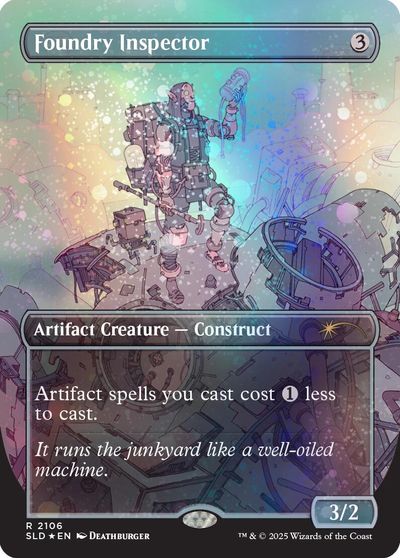 Foundry Inspector (Galaxy Foil) card art