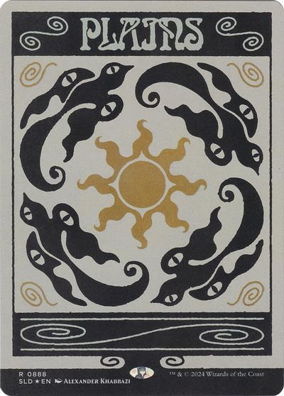 Plains (0888) (Rainbow Foil) card art
