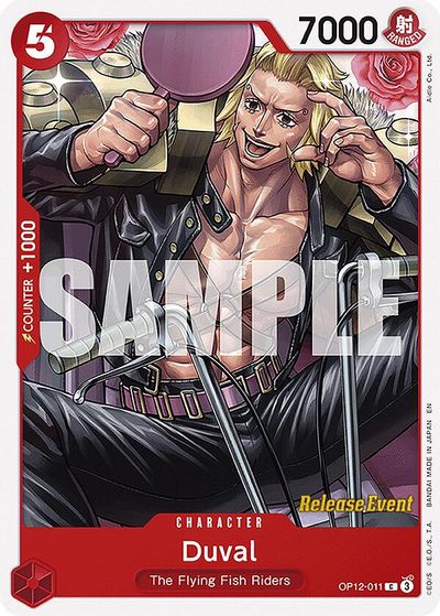 Duval card art