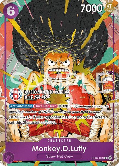 Monkey.D.Luffy (BANDAI Card Games Fest 25-26) card art