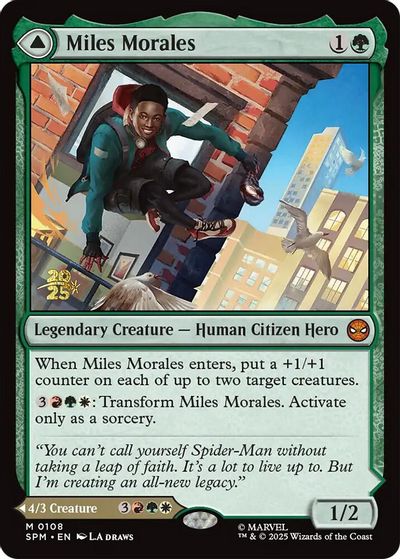 Miles Morales card art