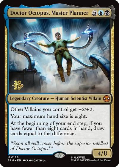 Doctor Octopus, Master Planner card art