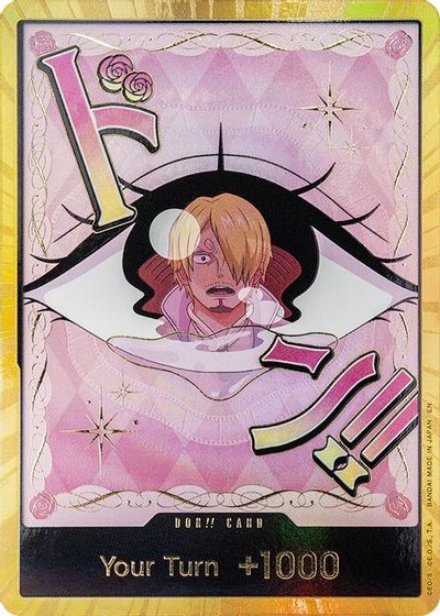DON!! Card (Pudding) (Gold) card art
