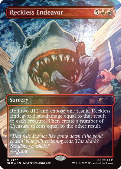 Reckless Endeavor (Rainbow Foil) card art