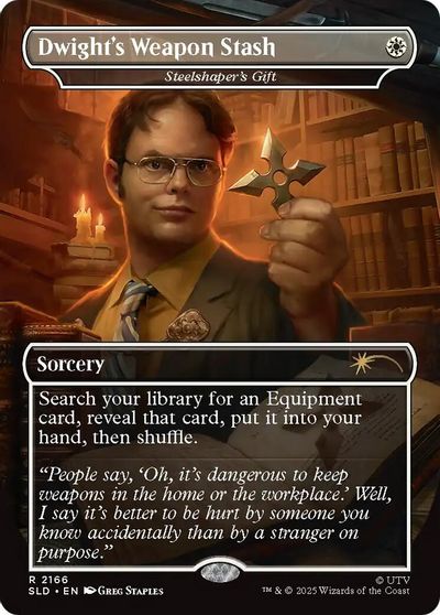 Dwight's Weapon Stash - Steelshaper's Gift card art