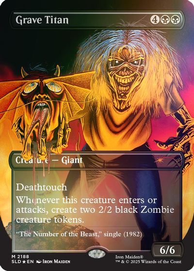 Grave Titan (2188) (Rainbow Foil) card art