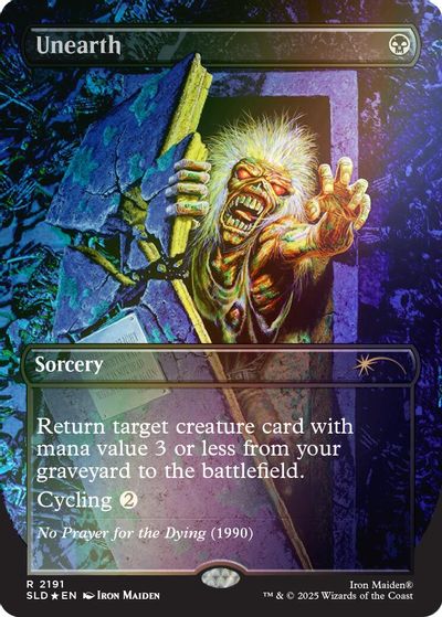 Unearth (Rainbow Foil) card art