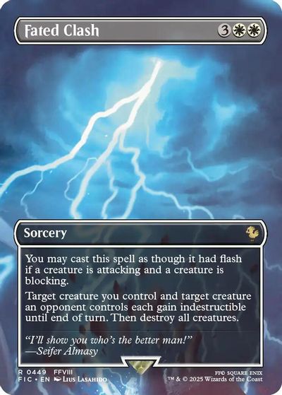 Fated Clash (Borderless) card art