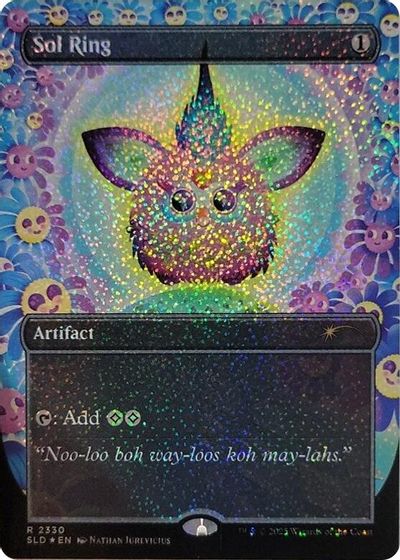 Sol Ring (2330) (Confetti Foil) card art