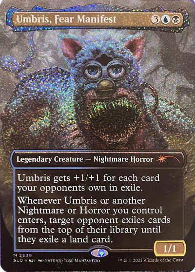 Umbris, Fear Manifest (Confetti Foil) card art
