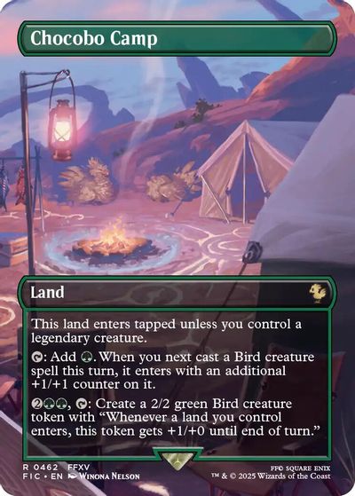 Chocobo Camp (Borderless) card art