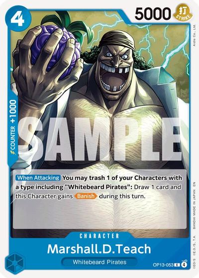 Marshall.D.Teach card art