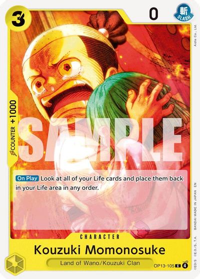 Kouzuki Momonosuke card art
