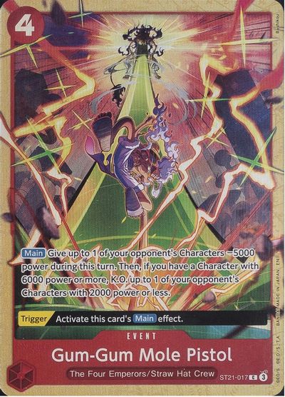 Gum-Gum Mole Pistol (Premium Card Collection -Best Selection Vol. 5-) card art