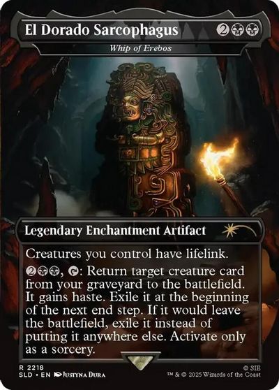 El Dorado Sarcophagus - Whip of Erebos card art