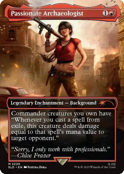 Passionate Archaeologist card art