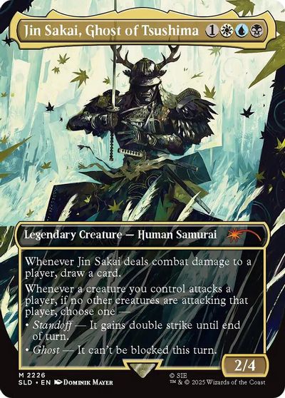 Jin Sakai, Ghost of Tsushima card art