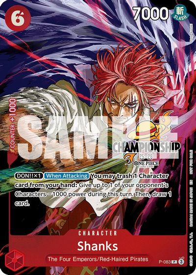Shanks (CS 25-26 Event Pack Finalist Ver.) card art