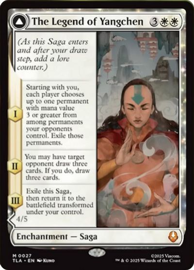 The Legend of Yangchen card art