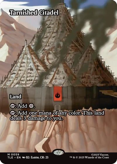 Tarnished Citadel (Borderless) card art