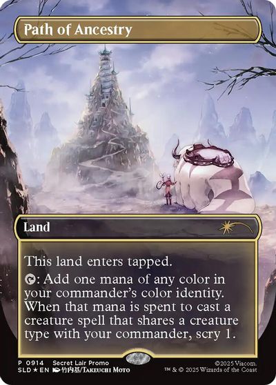 Path of Ancestry (0914) (Rainbow Foil) card art