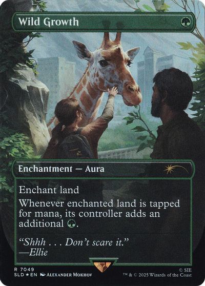Wild Growth (Rainbow Foil) card art