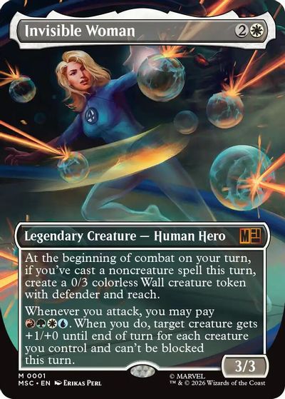 Invisible Woman (Borderless) card art
