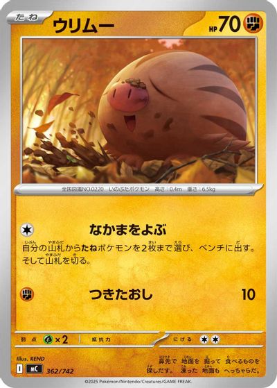 Swinub card art