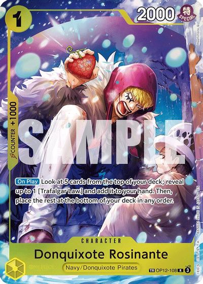 Donquixote Rosinante - OP12-108 card art