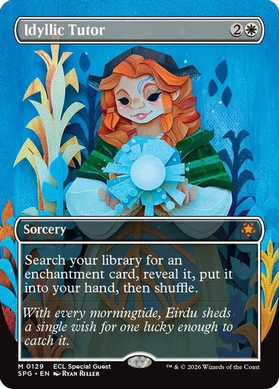 Idyllic Tutor (Borderless) card art