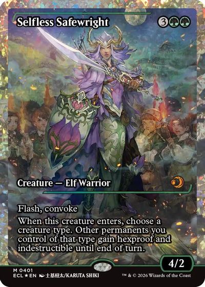 Selfless Safewright (Showcase) (Fracture Foil) card art