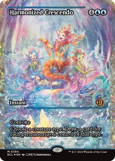 Harmonized Crescendo (0394) (Showcase) (Fracture Foil) card art
