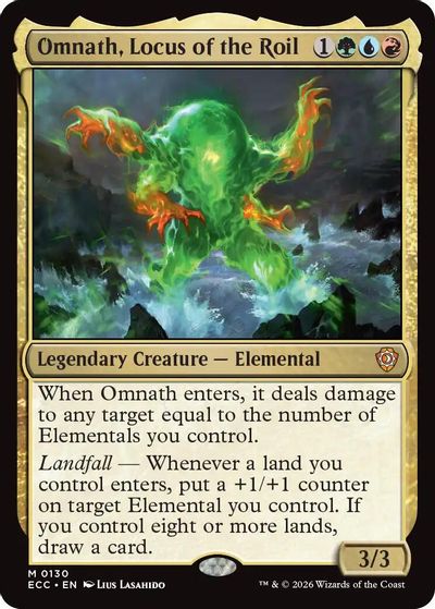 Omnath, Locus of the Roil card art