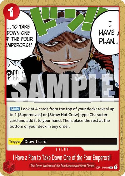 I Have a Plan to Take Down One of the Four Emperors!! card art