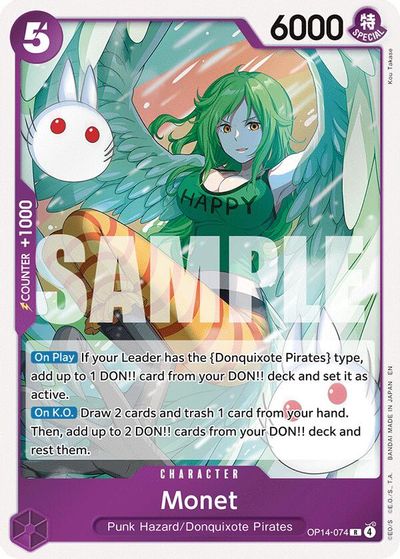 Monet card art