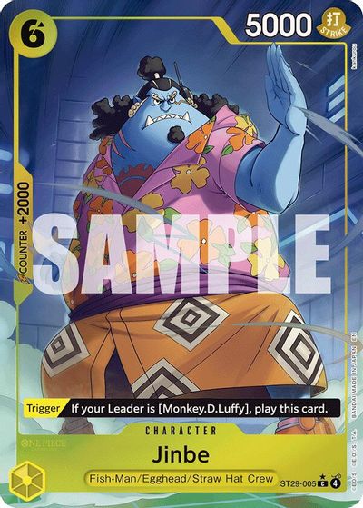 Jinbe (Full Art) card art