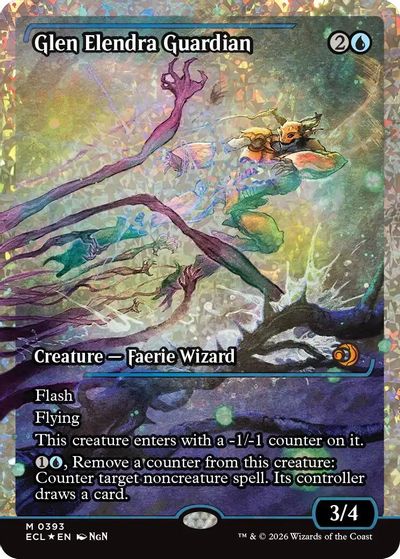 Glen Elendra Guardian (0393) (Showcase) (Fracture Foil) card art