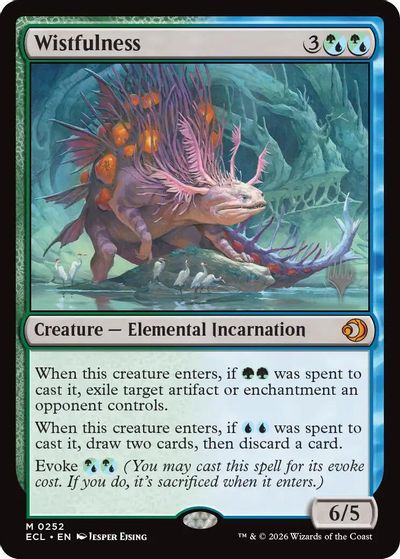 Wistfulness card art