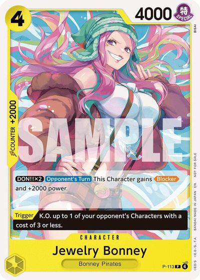 Jewelry Bonney (Heroines Battle Pack) card art