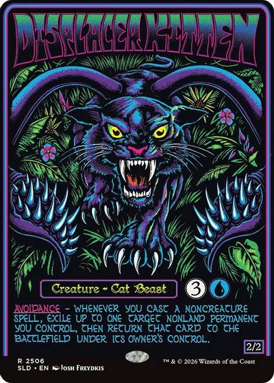 Displacer Kitten card art