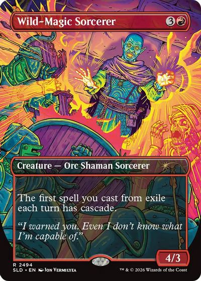 Wild-Magic Sorcerer card art