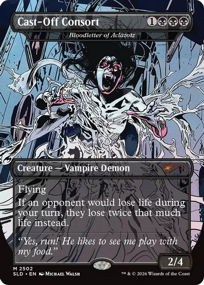 Cast-Off Consort - Bloodletter of Aclazotz card art
