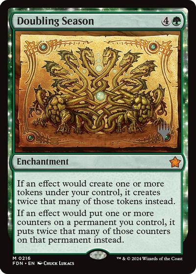 Doubling Season card art