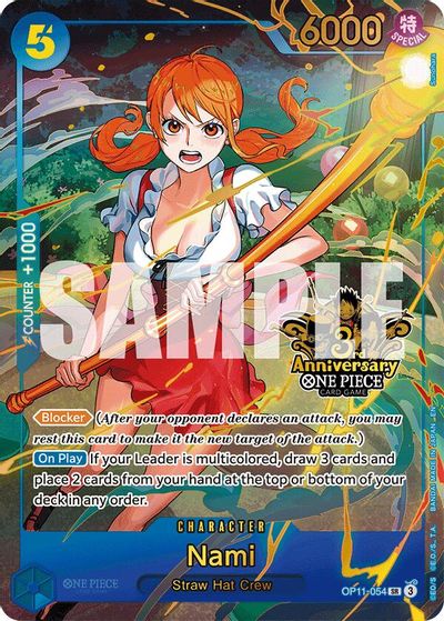 Nami (Japanese Version 3rd Anniversary Set) card art