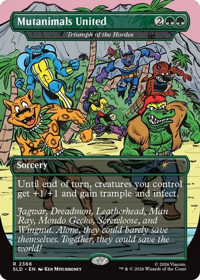 Mutanimals United - Triumph of the Hordes card art