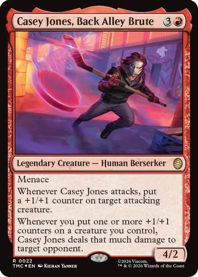 Casey Jones, Back Alley Brute (Surge Foil) card art