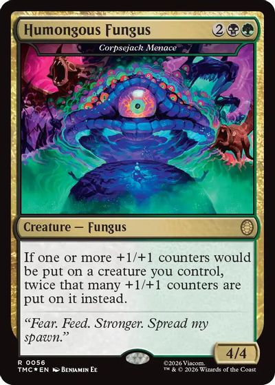 Humongous Fungus - Corpsejack Menace (Surge Foil) card art