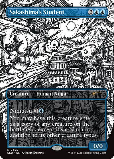 Sakashima's Student (2355) card art